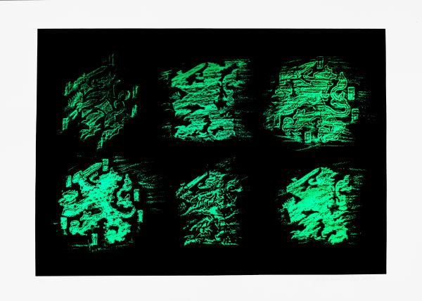 6 leeuwen glow in the dark